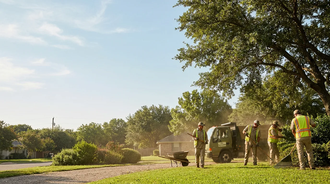 Landscaping in Tom Bean, TX near me